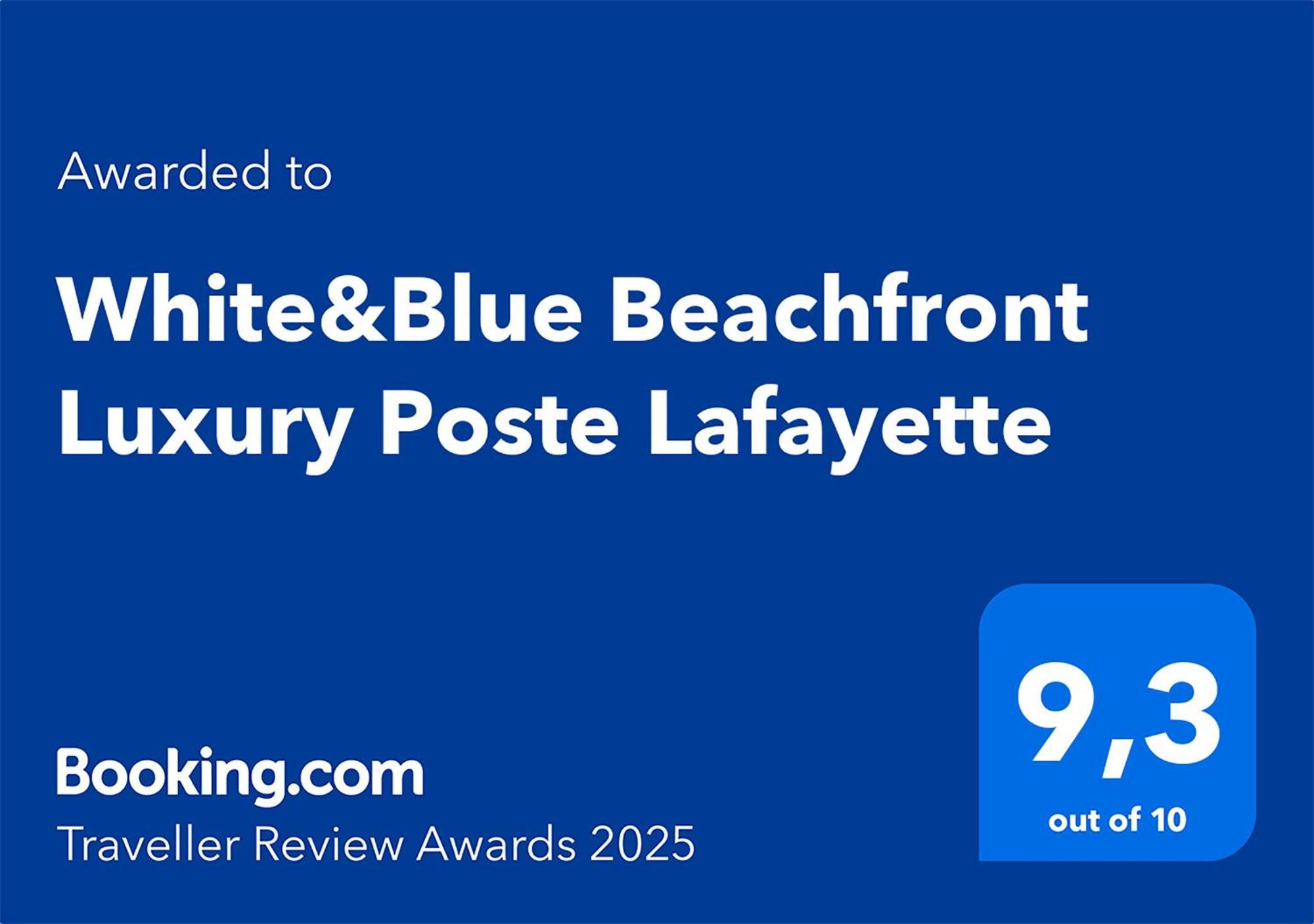 White&Blue Beachfront Luxury Poste Lafayette Екстер'єр фото